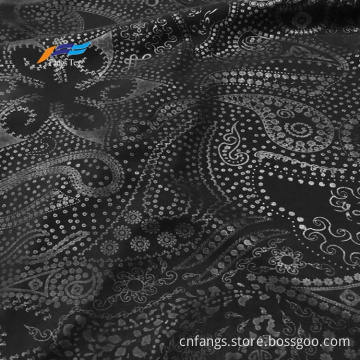 Ullpersika präglat 100% polyester Abaya-tyg
